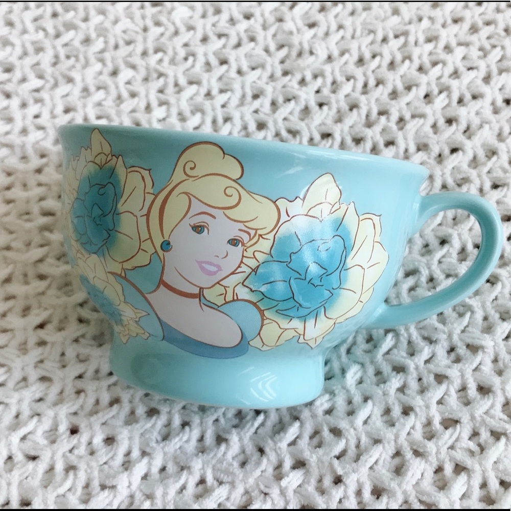 Disney Cinderella blue tea mug